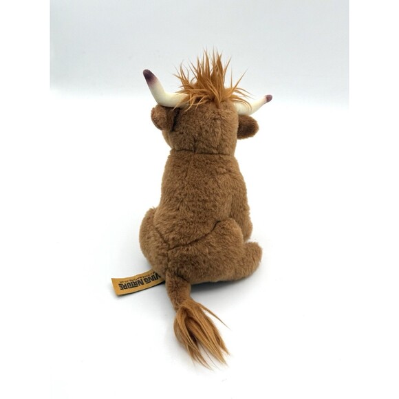 Living Nature Highland Cow Farm Stuffed Animal Soft Toy Cuddly Plush Plushie 6" - Picture 4 of 4
